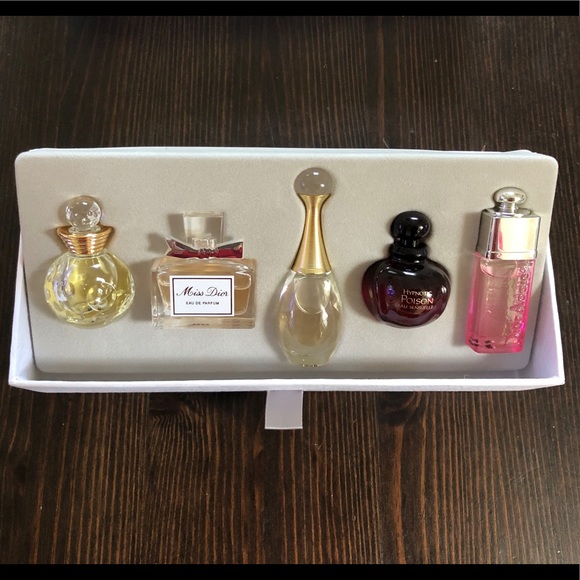 SOLD—CHRISTIAN DIOR 5 Pc Mini Set - Picture 4 of 6